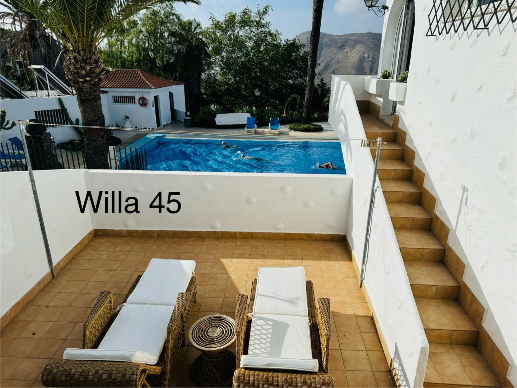 Villa Azure Horizon And Breeze - Panoramic Ocean View And Heated Pool Chayofa Exterior photo